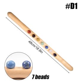 Wooden Trigger Point Massager Stick Lymphatic Drainage Massager Wood Therapy Massage Tools Gua Sha Massage Soft Tissue Release - D1