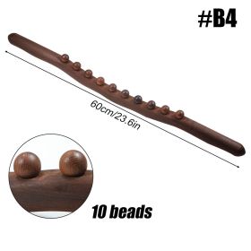 Wooden Trigger Point Massager Stick Lymphatic Drainage Massager Wood Therapy Massage Tools Gua Sha Massage Soft Tissue Release - B4