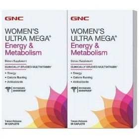 GNC Women's Ultra Mega Energy & Metabolism Multivitamin (180 ct.) - GNC