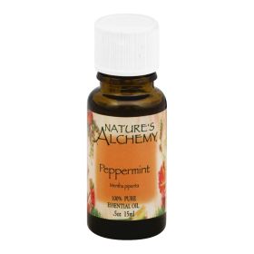 Nature's Alchemy 100% Pure Essential Oil Peppermint - 0.5 Fl Oz - Default