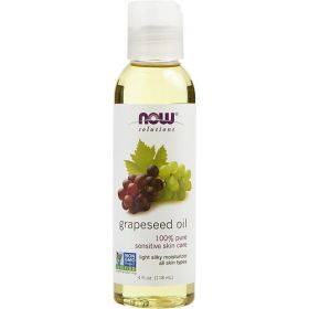 ESSENTIAL OILS NOW by NOW Essential Oils GRAPESEED OIL 100% PURE SENSITIVE SKIN CARE 4 OZ - 322172