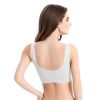 3 Pack Sport Bras For Women Seamless Wire free Bra Light Support Tank Tops For Fitness Workout Sports Yoga Sleep Wearing - WH_WH_WH - M