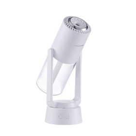 Auto-rotating USB Magic Shadow Humidifier (Color: White)