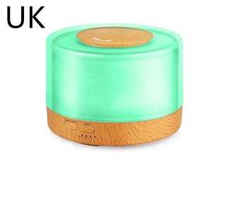 Large Capacity Remote Control Wood Grain Aroma Diffuser (Option: Wood grain-UK)